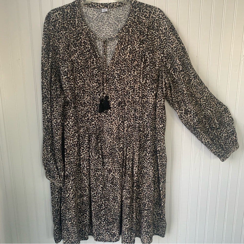 Leopard Print (XL) Old Navy Women's Dress
